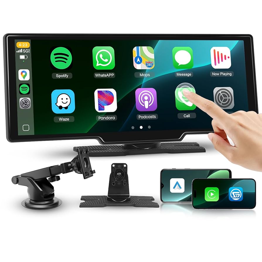 Amazon.com: Carplay Screen for Car, 10.26 inch IPS Touch